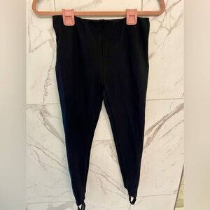 Free people Ponte high waist pull on stirrup legging